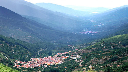 Turismo Valle del Jerte - Panorámica del valle del jerte